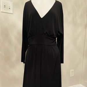 Guess long sleeve black dress with pockets